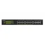 NETGEAR GS324P 24 Port Gigabit Ethernet LAN PoE Switch (mit 16x PoE+ 190W, Plug-and-Play Netzwerk Switch, Desktop oder 19 Zoll Rack-Montage, energieeffizient, robustes Metallgehäuse), schwarz