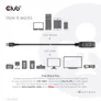 Club 3D USB 3.2 aktives Kabel 5m St./B. 28AWG schwarz