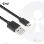 Club 3D USB 3.2 Typ-A auf micro USB Kabel 1m St./St. schwarz