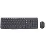 Logitech MK235 Combo Grau, Kabellose Maus-Tastaturkombination, Bluetooth, 2,4-GHz-Technologie