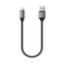 Satechi USB-A auf Lightning Kabel 25 cm space grey
