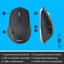 Logitech MK850 Performance DE - Ergonomische Kabellose Maus-Tastaturkombination