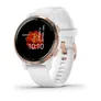 Garmin Venu 2S GPS-Multisportuhr Weiss/Rosegold Smartwatch
