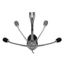 Logitech H110 Kabelgebundenes Beidseitiges Headset Stereo 3,5mm Klinke Silber