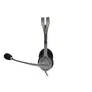 Logitech H110 Kabelgebundenes Beidseitiges Headset Stereo 3,5mm Klinke Silber