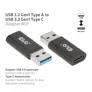 Club 3D USB 3.2 Typ-A auf USB 3.2 Gen1 Typ-C Adapter St./B. schwarz