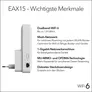 Netgear AX1800 4-Stream WiFi 6 Mesh Extender (EAX15)