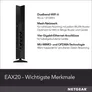 Netgear AX1800 4-Stream-WLAN-Mesh-Extender (EAX20)