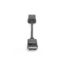 DIGITUS DisplayPort Adapter/Konverter, DisplayPort - HDMI Typ A St/Bu, 0,2m