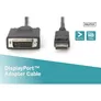 DIGITUS DisplayPort Adapterkabel, DisplayPort -DVI-D, 3,0m, schwarz