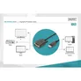 DIGITUS DisplayPort Adapterkabel, DisplayPort -DVI-D, 3,0m, schwarz