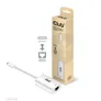 Club 3D USB 3.2 Gen2 Typ-C auf Gigabit Ethernet LAN Adapter 0,2m schwarz