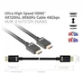 Club 3D High Speed HDMI Kabel 4K120Hz 8K/60Hz St./St. 4m