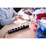 Brennenstuhl Bremounta Steckdosenleiste mit USB-Ladefunktion 5-fach 3m schwarz
