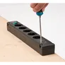 Brennenstuhl Bremounta Steckdosenleiste mit USB-Ladefunktion 5-fach 3m schwarz
