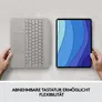Logitech Combo Touch Tastaturcase Trackpad für iPad Pro 12,9“ (5./6. Gen) Sand