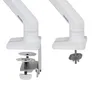 ERGOTRON HX Monitor Arm/patentierter CF-Tech. weiß bis 19,1Kg/1000R Krümmung