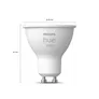 Philips Hue White GU10 Einzelpack 400lm