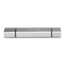 DIGITUS DA-70886 Combo Card Reader Hub (USB-C+USB 3.0) grau
