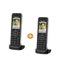 2x AVM FRITZ!Fon C6 Black schnurloses DECT Komforttelefon für FRITZ!Box