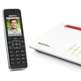 2x AVM FRITZ!Fon C6 Black schnurloses DECT Komforttelefon für FRITZ!Box