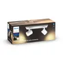 Philips Hue White Amb. Runner Spot 2 flg. Weiß 2x350lm inkl. Dimmschalter
