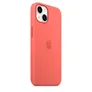Apple Original iPhone 13 Silikon Case mit MagSafe Pink Pomelo