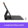 Logitech Slim Folio Hülle und Tastatur für Apple iPad 10,2" (2021 - 2019)
