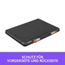 Logitech Slim Folio Hülle und Tastatur für Apple iPad 10,2" (2021 - 2019)