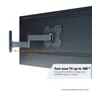 Vogel`s COMFORT TVM 3245 Wandhalterung schenkbar bis 43Zoll