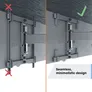 Vogels OLED Wandhalterung NEIGEN/SCHWENKEN TVM 3465 - VESA bis 400mm x 400mm