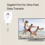 TP-LINK TL-PA7017P KIT AV1000-Gigabit-Powerline-Adapter KIT mit Steckdose