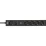 Brennenstuhl Steckdosenleiste mit USB 5-fach 1.5m schwarz