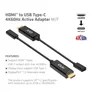 Club 3D HDMI auf USB Typ-C 4K60Hz aktiver Adapter St./Bu.