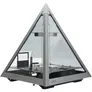 Azza Pyramid 804L ATX Gaming Tower, RGB Beleuchtung, Glasfenster