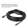 Club 3D USB Gen1 Typ-C zu Typ-A aktives Kabel 5Gbps 10m Bu./St.