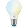 WiZ 60W E27 Standardform dimmbar warm-/kaltweiß Milchglas