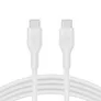 Belkin Flex USB-C/ USB-C Kabel Power Delivery 60W 2m weiß CAB009BT2MWH