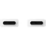 Samsung USB-C zu USB-C Kabel EP-DX310 (3A) 1,8m Weiß