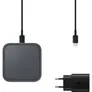 Samsung Wireless Charger Pad mit Adapter EP-P2400T Dunkelgrau