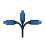 Good Connections Adapterkabel Smartflex USB-C zu HDMI 2.0b 4K UHD 60Hz 3m blau