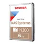Toshiba N300 HDWG460UZSVA 6TB 256MB 7.200rpm 3,5 Zoll SATA 6 Gbit/s Bulk