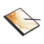 Samsung Note View Cover EF-ZX800 für Galaxy Tab S7+/S8+ Schwarz