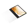 Samsung Note View Cover EF-ZX800 für Galaxy Tab S7+/S8+ Schwarz
