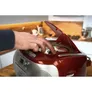 Lenco SCD-420RD CD-Radio mit Kassette, Rot