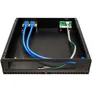 Inter-Tech IP-40 Gehäuse Thin Mini-ITX, USB 3.0, schwarz