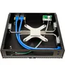 Inter-Tech IP-40 Gehäuse Thin Mini-ITX, USB 3.0, schwarz