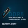 8GB Crucial DDR5-4800 CL 40 SO-DIMM RAM Notebook Speicher CT8G48C40S5