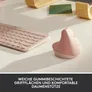 Logitech Lift Vertical Rosa - Ergonomische Kabellose Maus