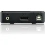 Aten CS782DP 2-Port USB 4K Display-Port Kabel KVM Switch + USB Peripherie Supp.